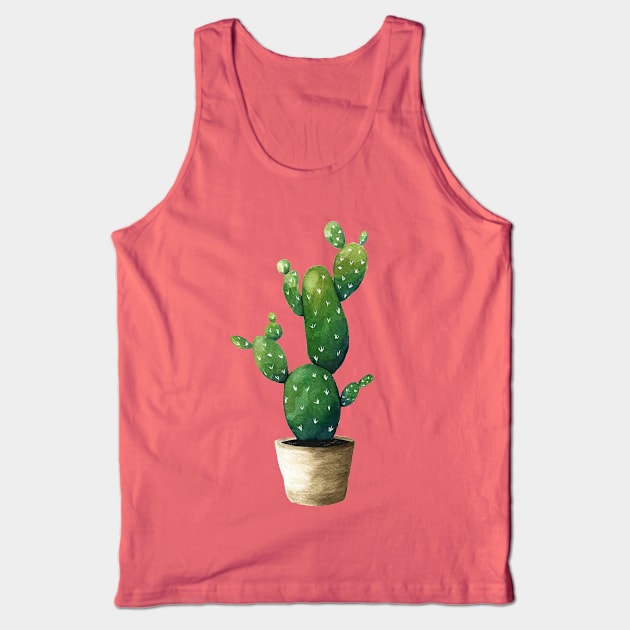 Cactus The Second One Tank Top by newsofthegalaxy